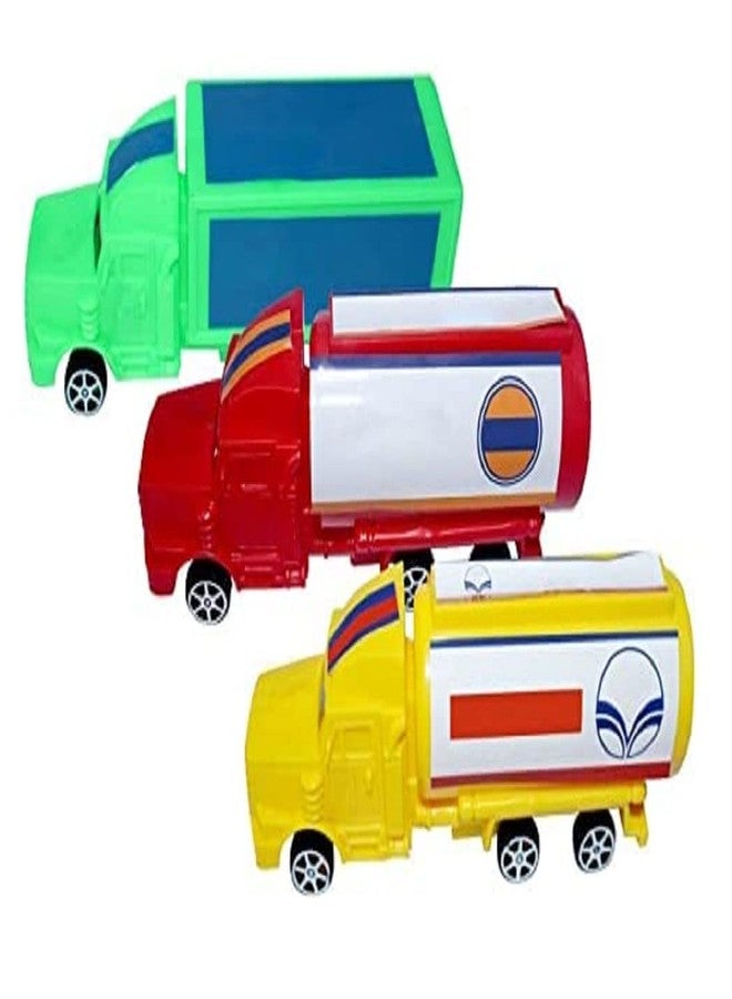 EKAN Combo of Oil Tanker Toys for Kids for Indoor and Outdoor Playing Multicolor - Image 1